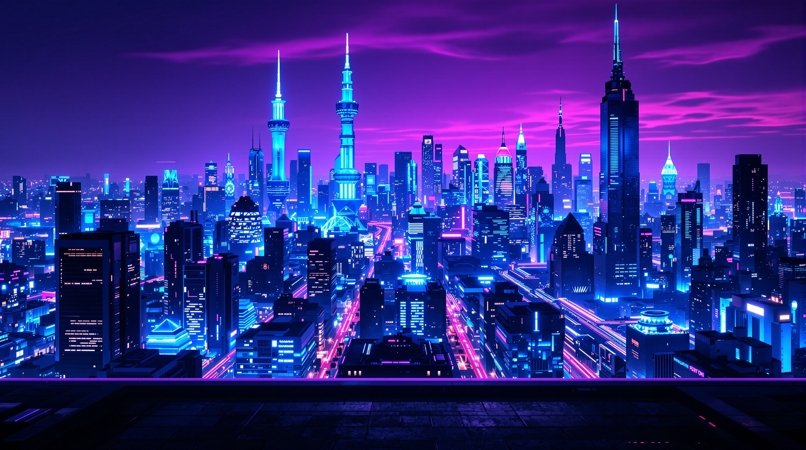 霓虹都市 - 紫电影院 - 桔子影视
